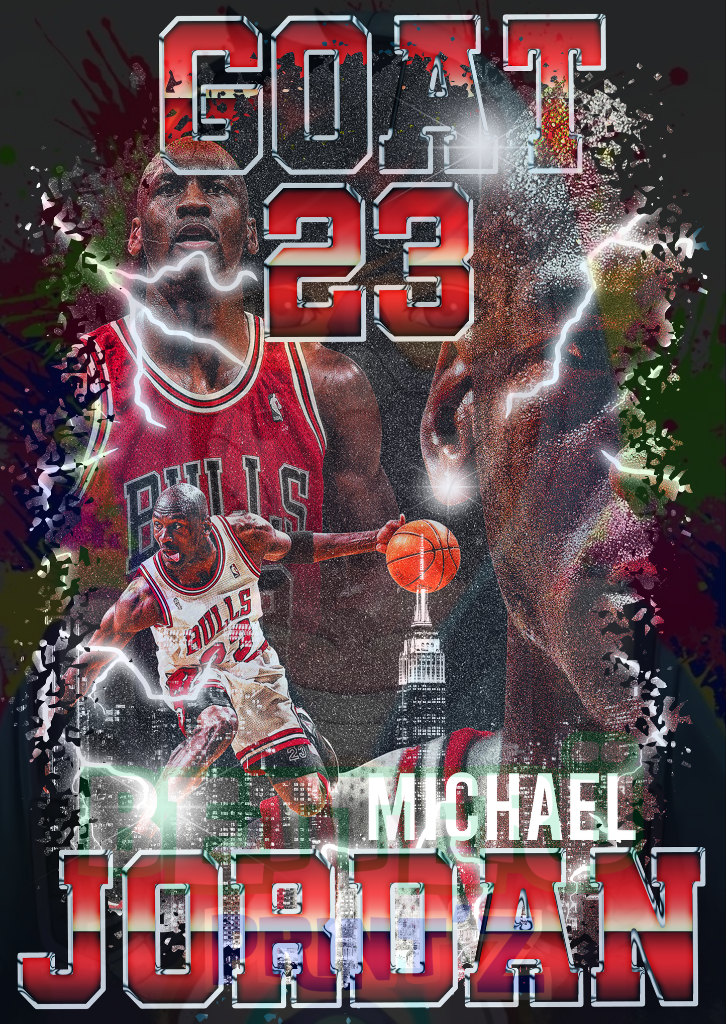 Michael Jordan T-Shirt (Goat 23)