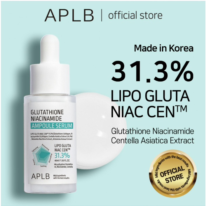 [APLB] Glutathione Niacinamide Ampoule Serum 40ml