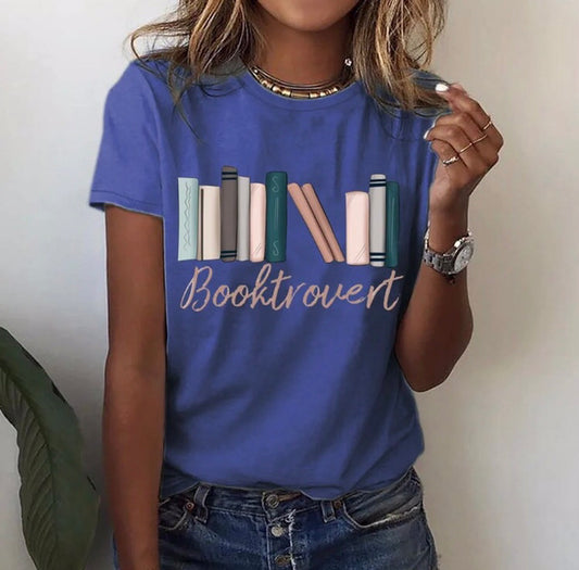 Printed Tees (Booktrovert)