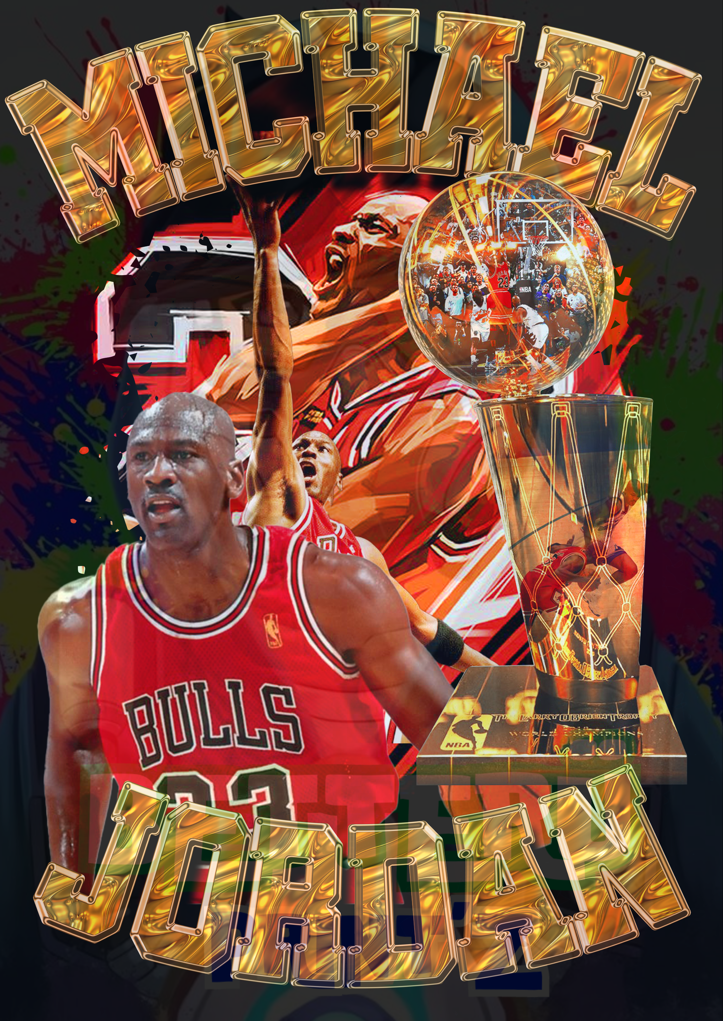 Michael Jordan T-Shirt (Trophy 23)