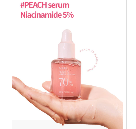 [Anua] Peach 70% Niacinamide Serum 30ml