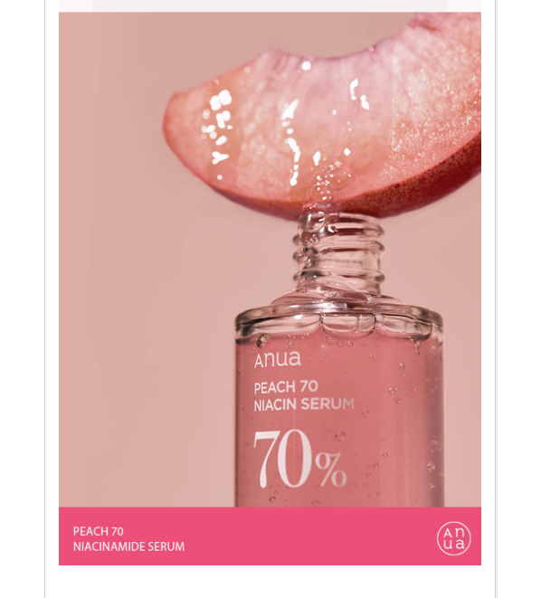 [Anua] Peach 70% Niacinamide Serum 30ml