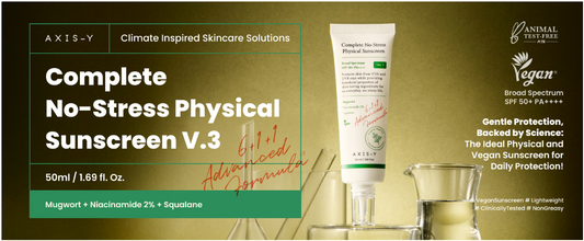 [AXIS-Y] Complete No Stress Physical Sunscreen SPF50+ PA++++ - 50ml