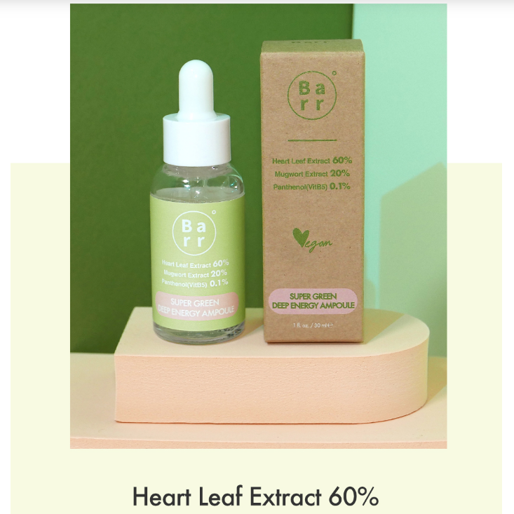 [Barr Cosmetics] Super Green Deep Energy Ampoule 30ml