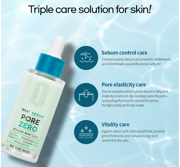 [Be The Skin] BHA+ PORE ZERO Serum 30ml
