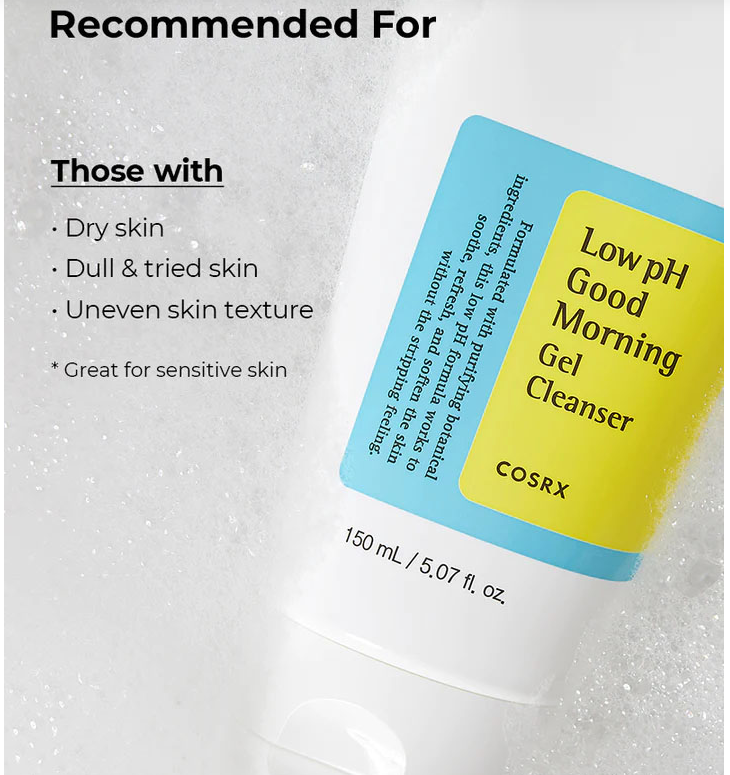 [COSRX] Low Ph Good Morning Gel Cleanser 150ml