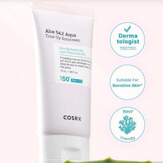 [COSRX] Aloe 54.2 Aqua Tone-Up Sunscreen 50ml