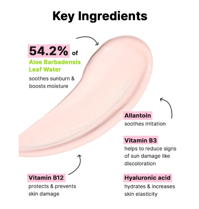 [COSRX] Aloe 54.2 Aqua Tone-Up Sunscreen 50ml