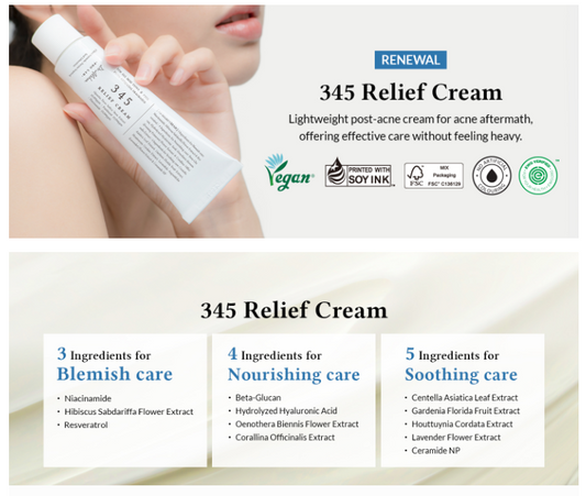 [Dr.Althea] 345 Relief Cream 50ml