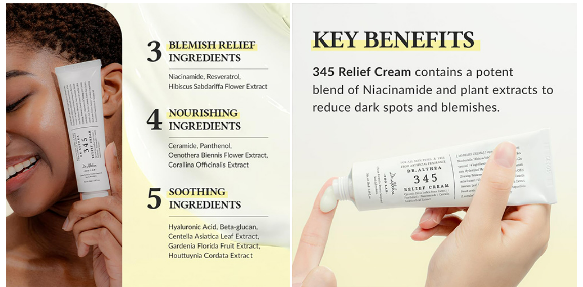 [Dr.Althea] 345 Relief Cream 50ml