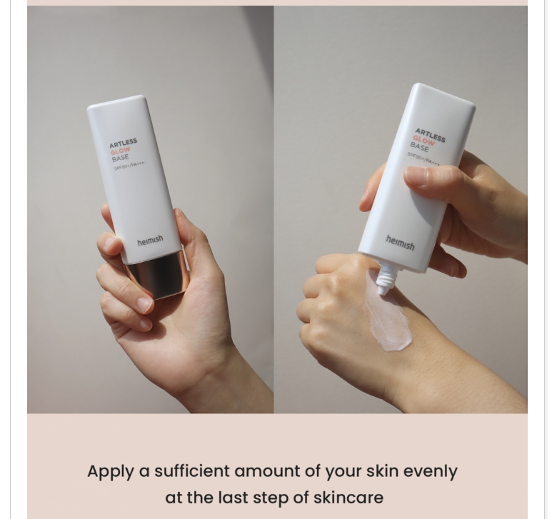 [Heimish] Artless Glow Base SPF 50+ PA+++ 40ml