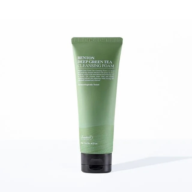 Benton - Deep Green Tea Cleansing Foam 120ml