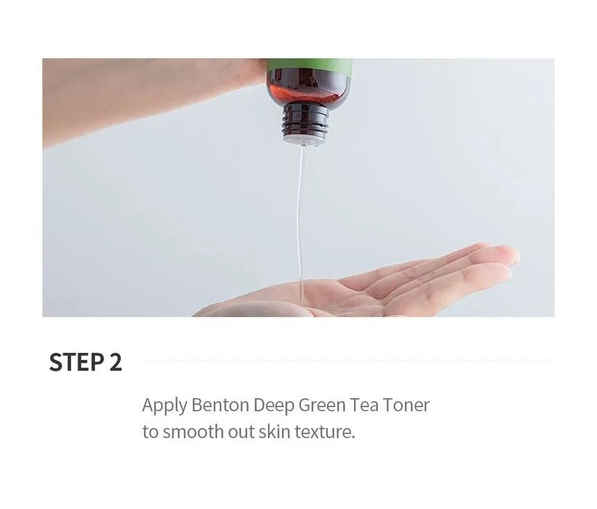 Benton - Deep Green Tea Cleansing Foam 120ml