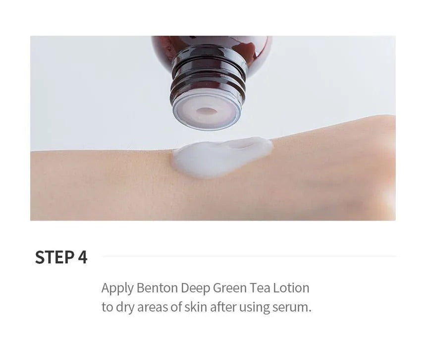 Benton - Deep Green Tea Cleansing Foam 120ml