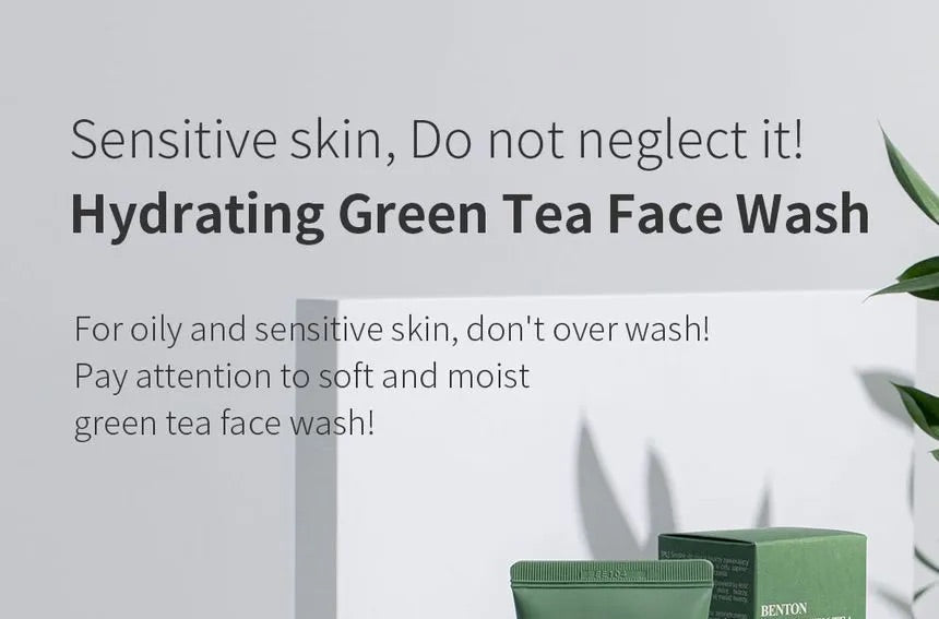 Benton - Deep Green Tea Cleansing Foam 120ml