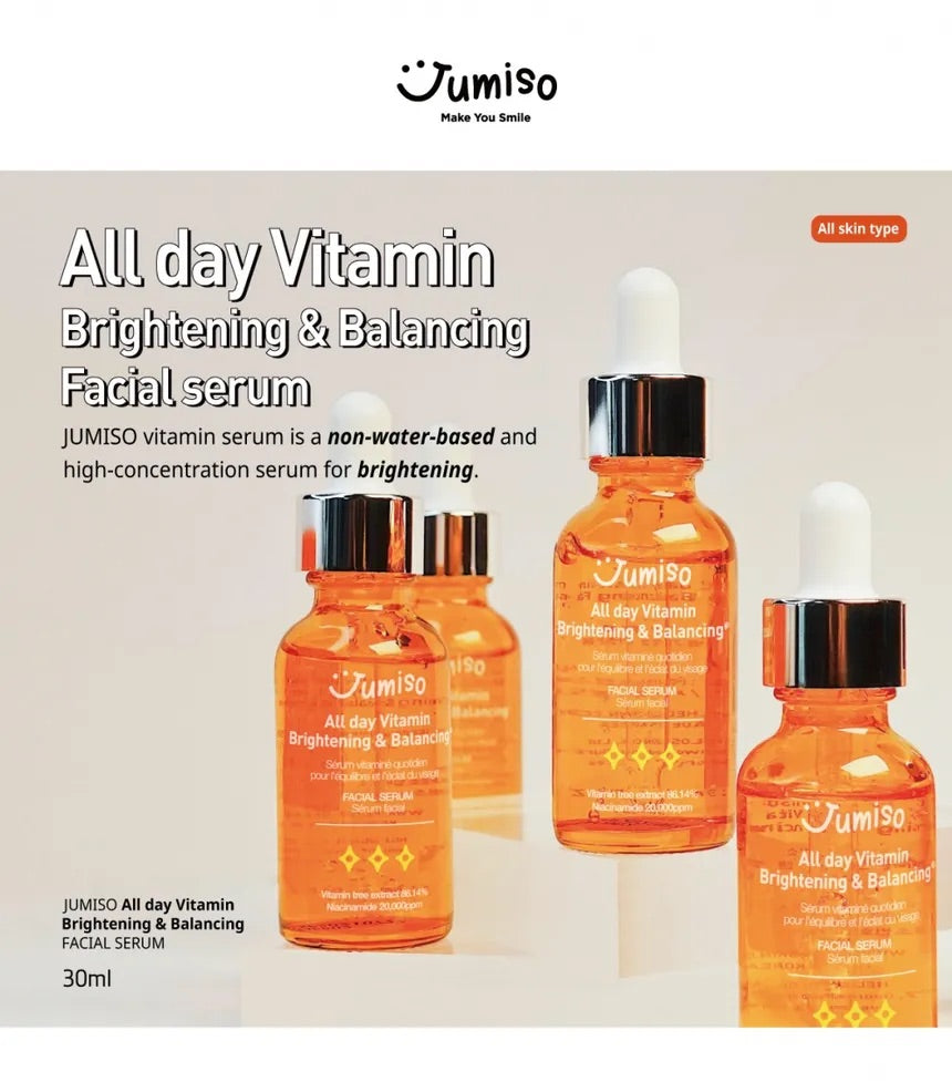 JUMISO - All Day Vitamin Brightening & Balancing Facial Serum 50ml