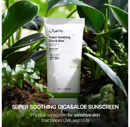 [Jumiso] Super Soothing Cica & Aloe Sunscreen 50ml