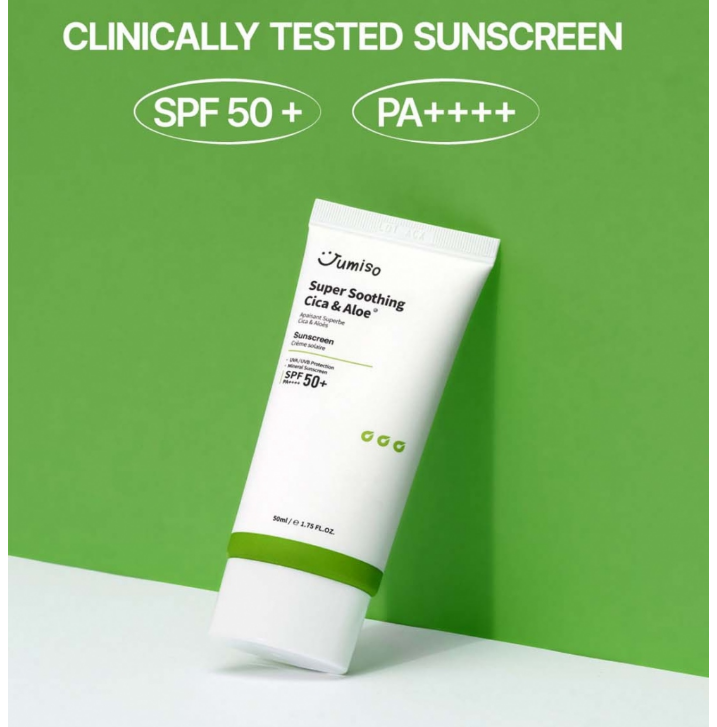 [Jumiso] Super Soothing Cica & Aloe Sunscreen 50ml