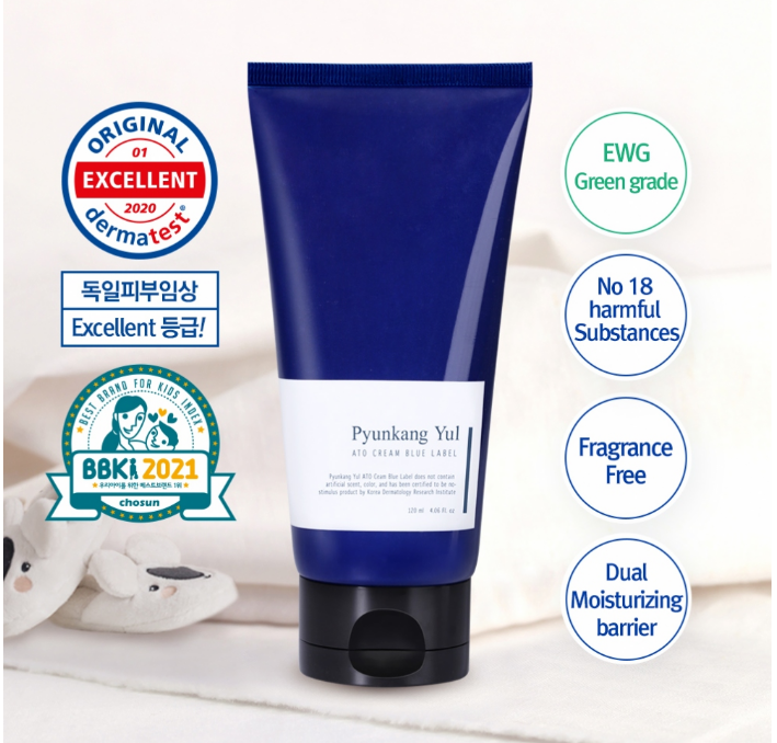 [Pyunkang Yul] Ato Cream Blue Label (tube) 120ml