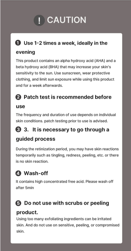 [Heimish] RX AHA BHA Peeling Serum 35ml