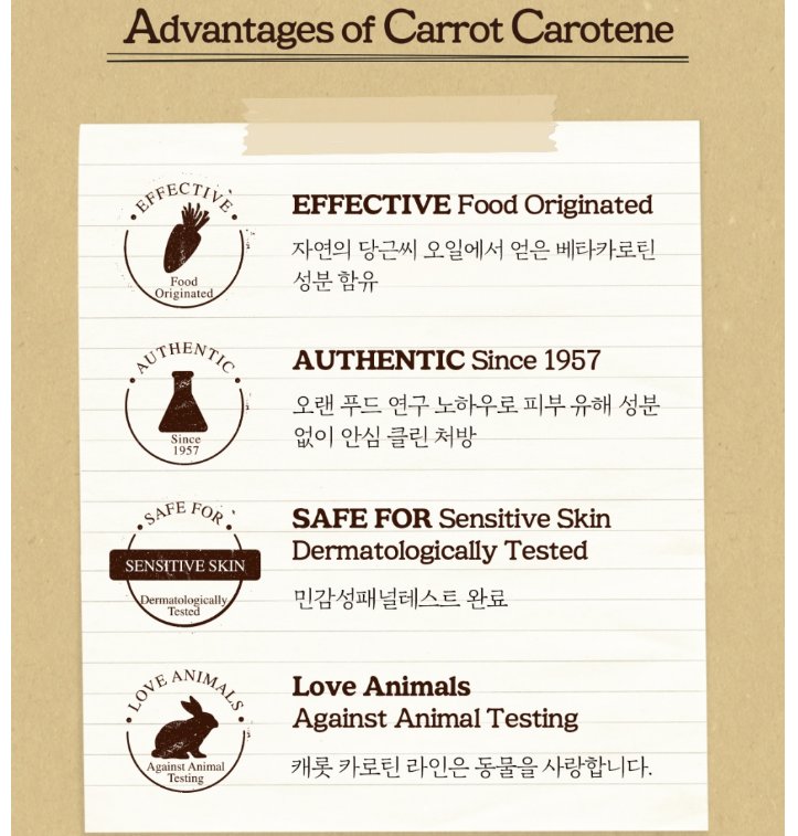 [Skinfood] Carrot Carotene Calming Water Pad 60ea