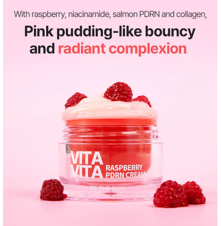 [Be The Skin] Vitavita Raspberry PDRN Cream 50g