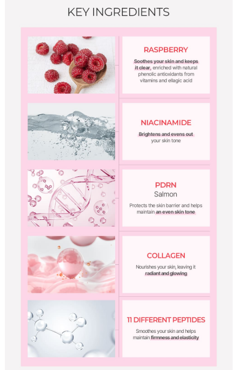 [Be The Skin] Vitavita Raspberry PDRN Cream 50g