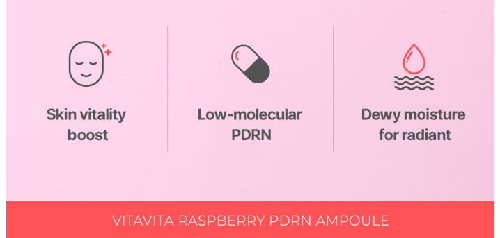 [Be The Skin] Vitavita Raspberry PDRN Ampoule 30ml
